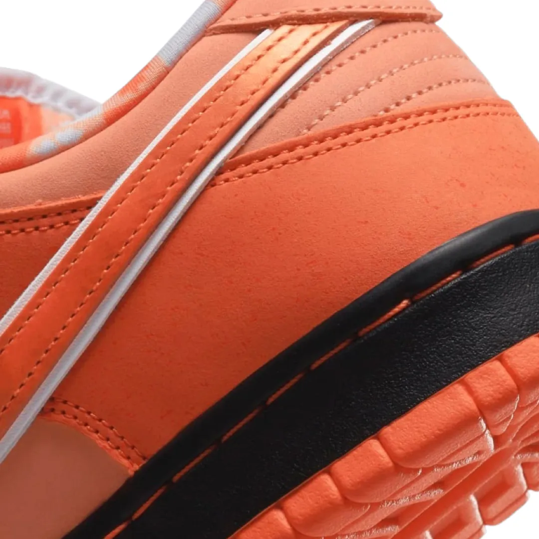 Nike SB Dunk Low Concepts Orange Lobster Normal Box Orange Frost Electro Orange White Iconic Sneakers