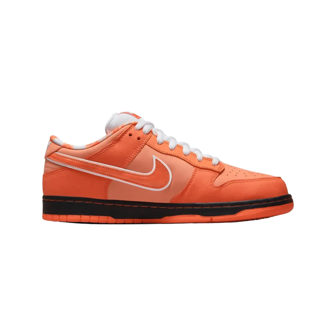 Nike SB Dunk Low Concepts Orange Lobster Normal Box Orange Frost Electro Orange White Iconic Sneakers