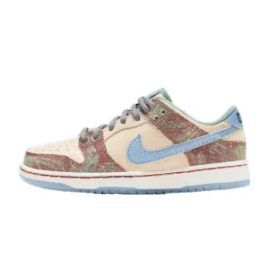 Nike SB Dunk Low Crenshaw Skate Club (PS) Sail Light Blue Cedar Nike Dunk sneakers with classic silhouette
