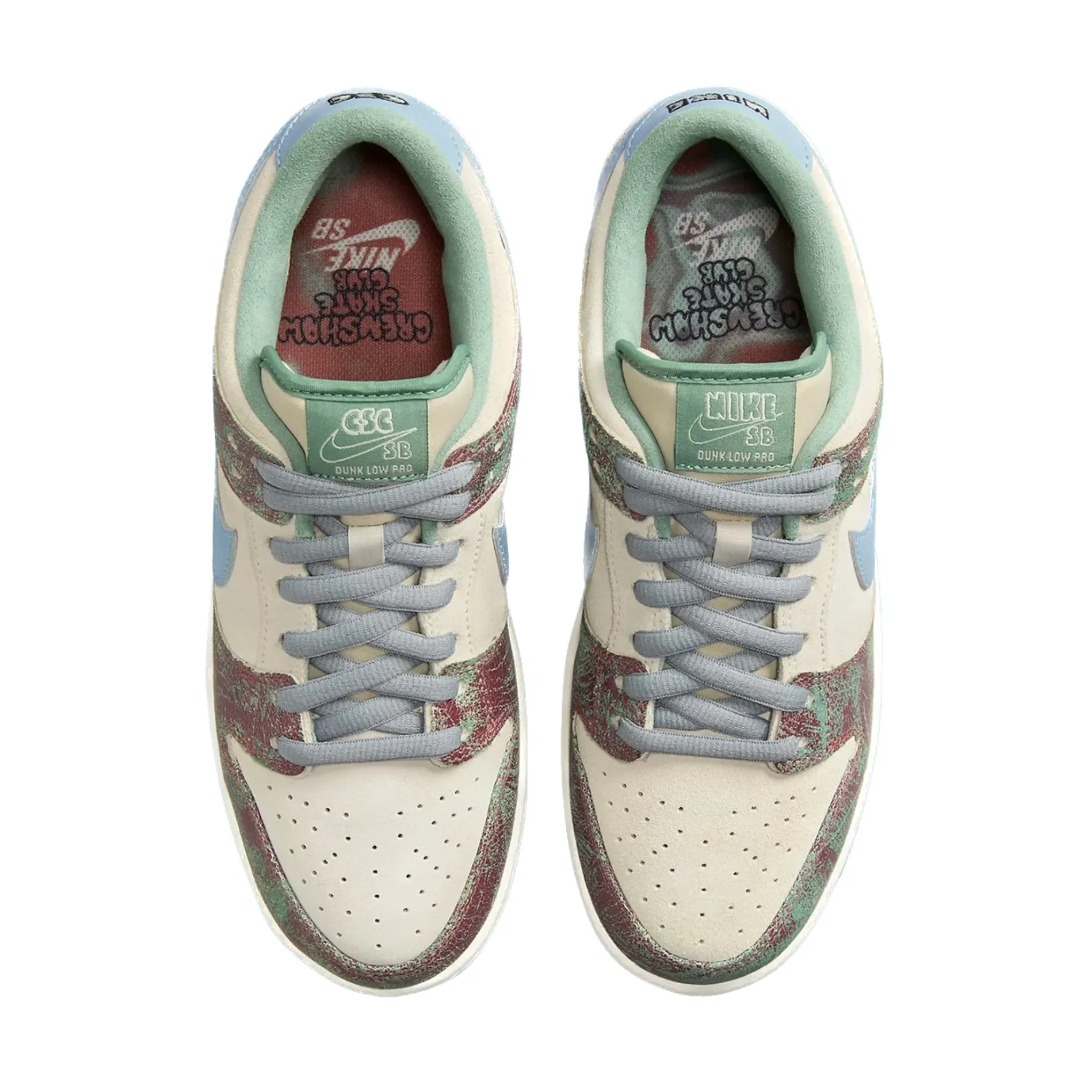 Nike SB Dunk Low Crenshaw Skate Club Sail Light Blue Cedar Iconic Sneakers