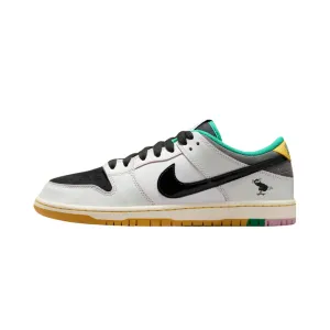 Nike SB Dunk Low CSEF Summit White Black White Iron Grey Clear Emerald Bucktan Nike Dunk sneakers with classic silhouette