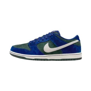 Nike SB Dunk Low Deep Royal Vintage Green Nike Dunk sneakers with classic silhouette