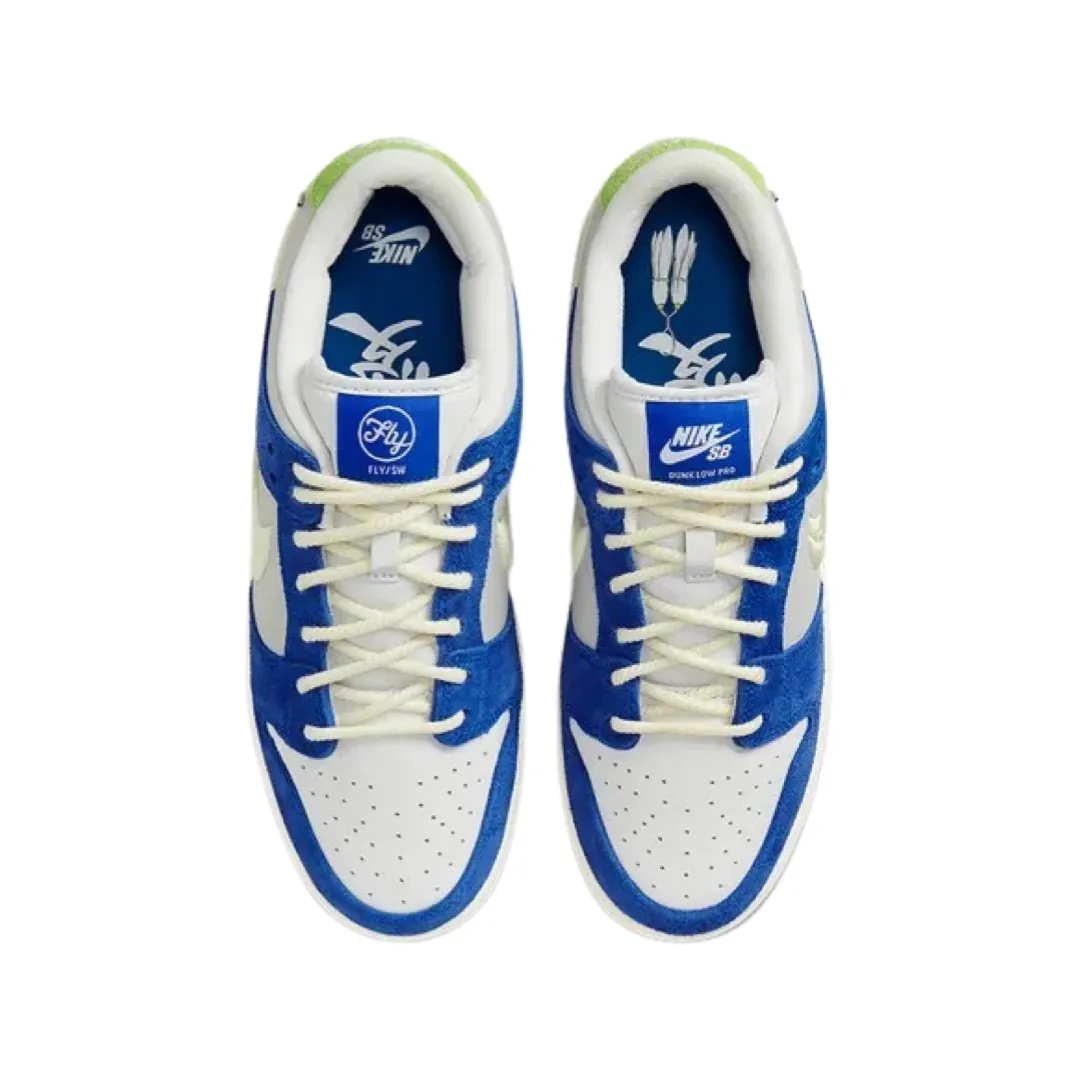 Nike SB Dunk Low Fly Streetwear Gardenia Game Royal Sail Grey Fog Iconic Sneakers