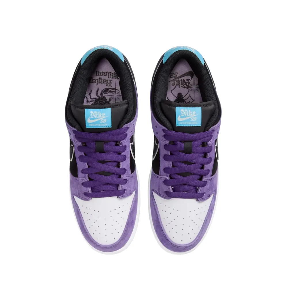 Nike SB Dunk Low Hayley Wilson Court Purple Black White Lagoon Pulse Doll Iconic Sneakers