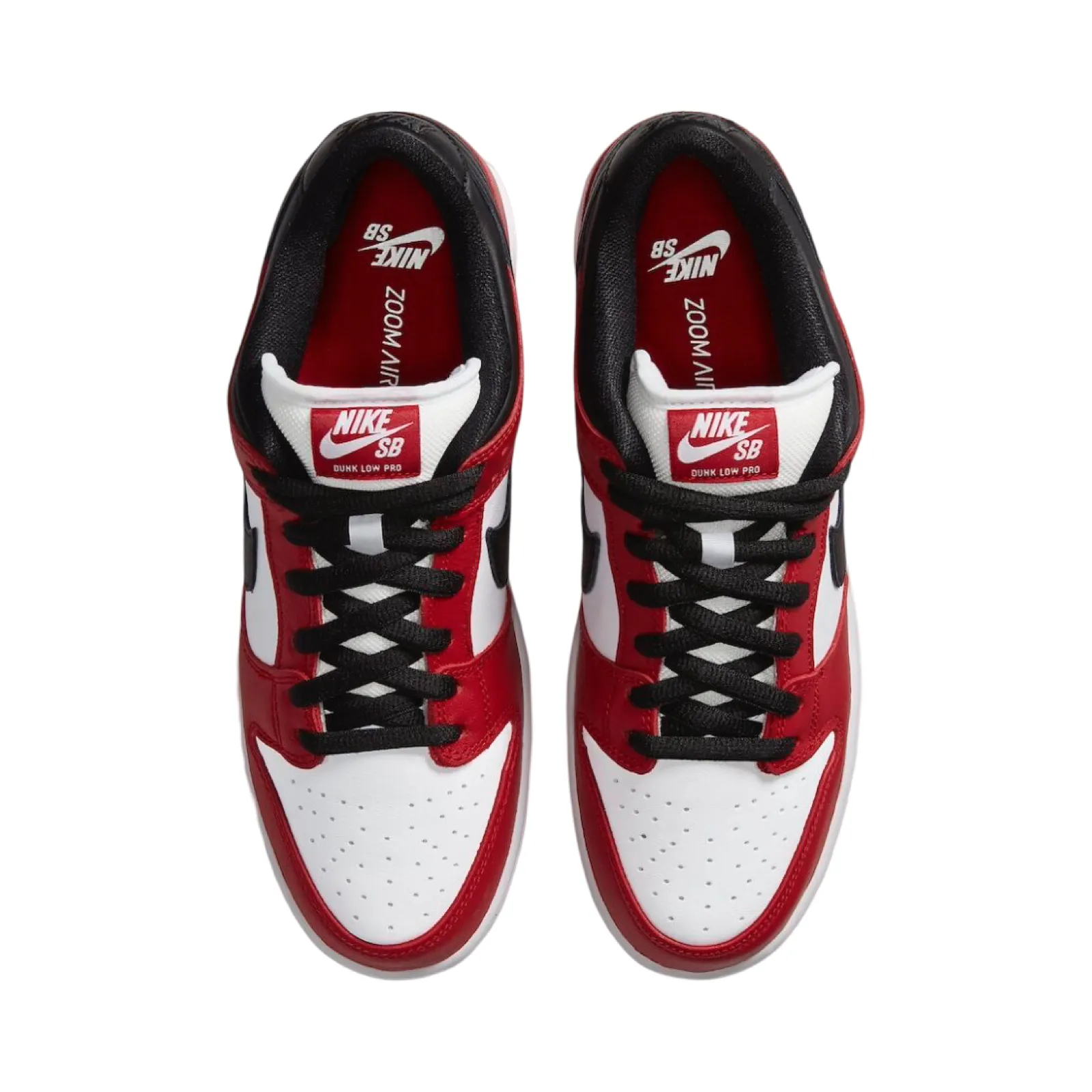 Nike SB Dunk Low J Pack Chicago Varsity Red Black White Iconic Sneakers