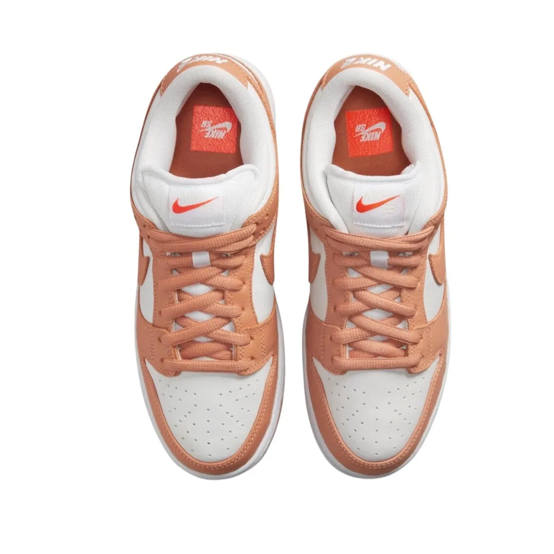Nike SB Dunk Low Light Cognac White Iconic Sneakers
