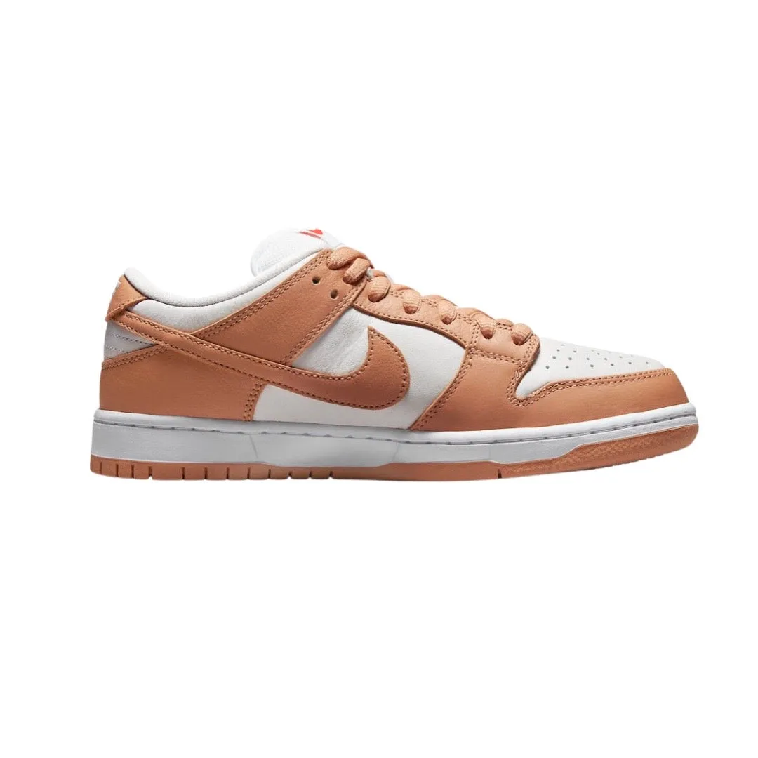Nike SB Dunk Low Light Cognac White Iconic Sneakers