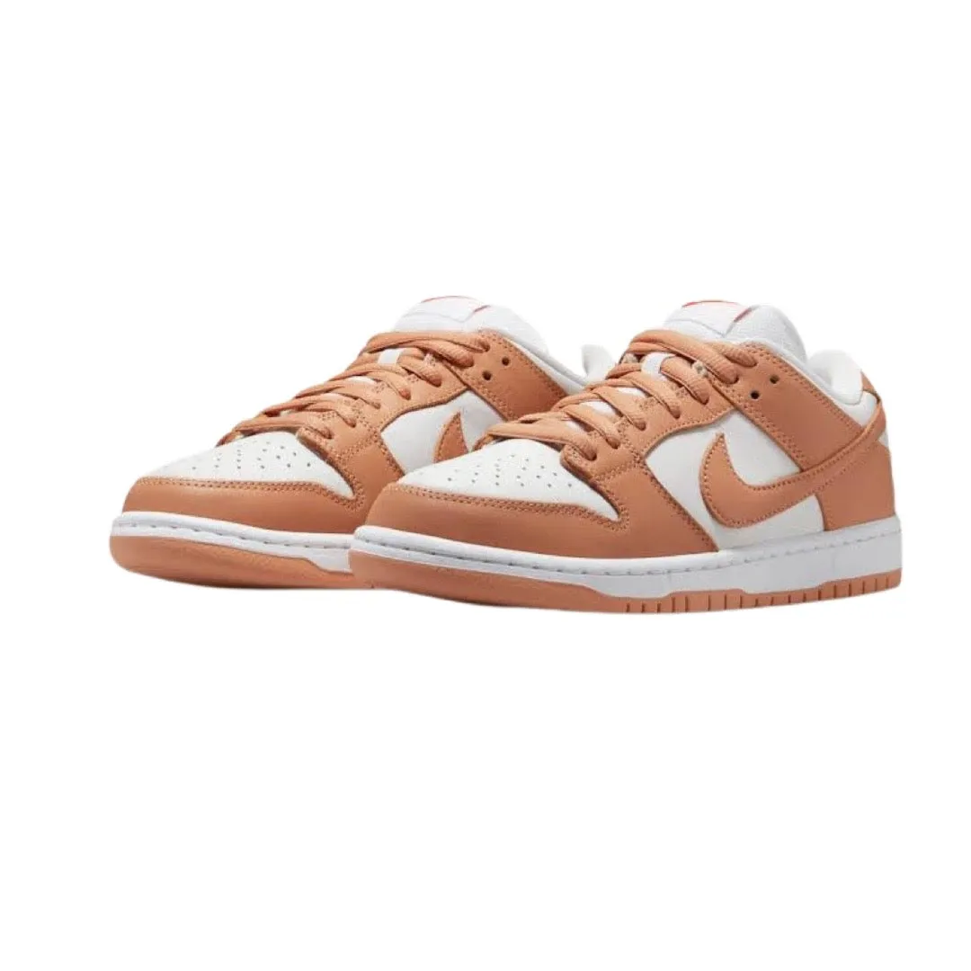 Nike SB Dunk Low Light Cognac White Iconic Sneakers