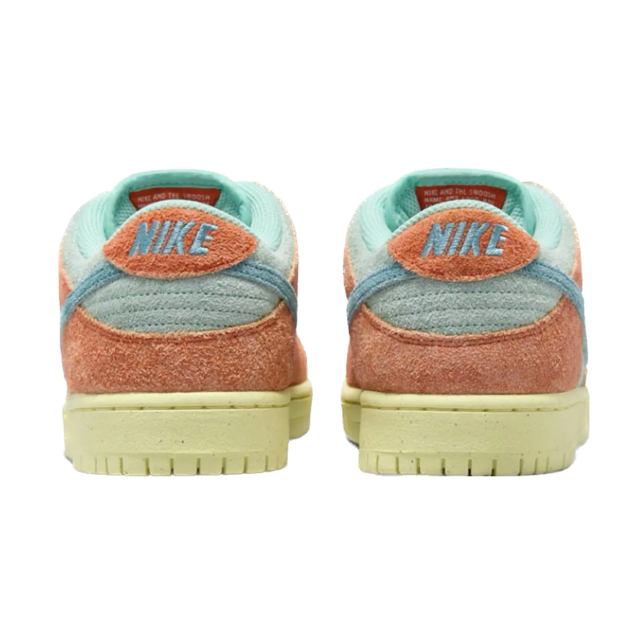 Nike SB Dunk Low Orange Emerald Rise Orange Noise Aqua Emerald Rise Lemon Chiffon Iconic Sneakers