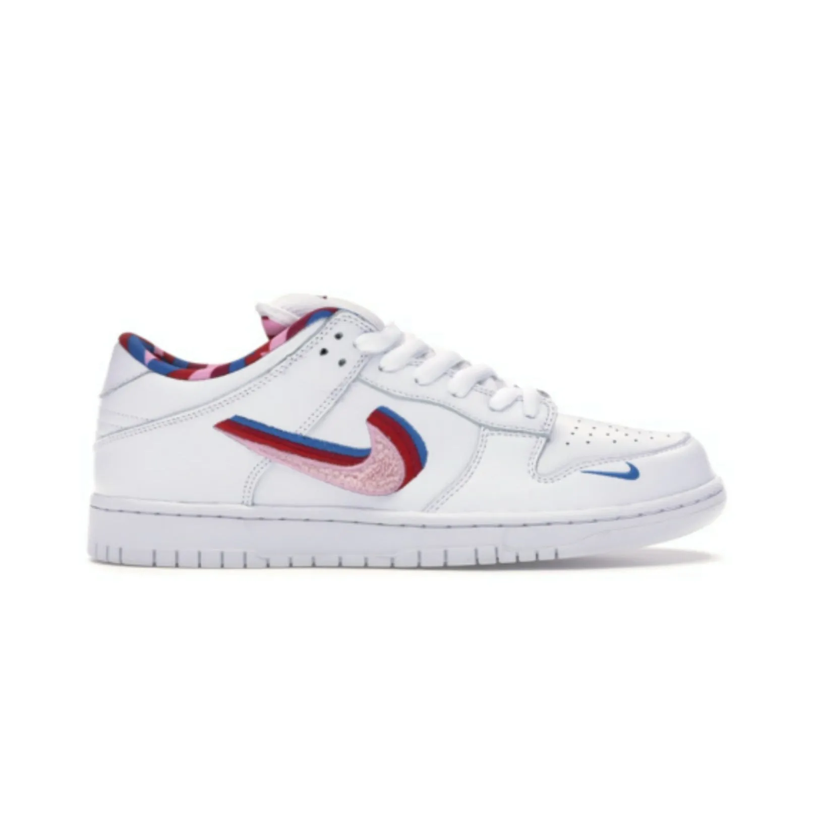 Nike SB Dunk Low Parra White Red Pink Iconic Sneakers