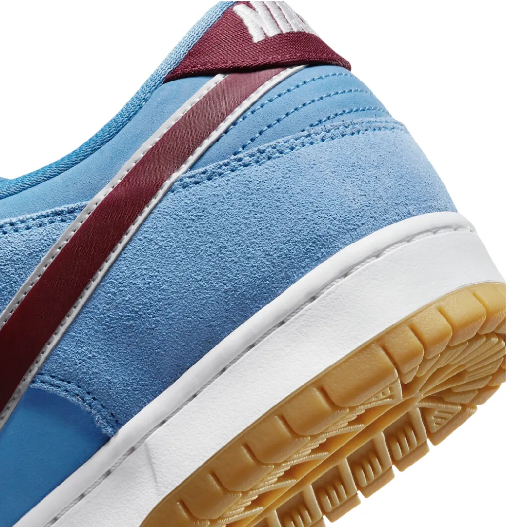 Nike SB Dunk Low Philadelphia Phillies Valor Blue Team Maroon White Gum Iconic Sneakers
