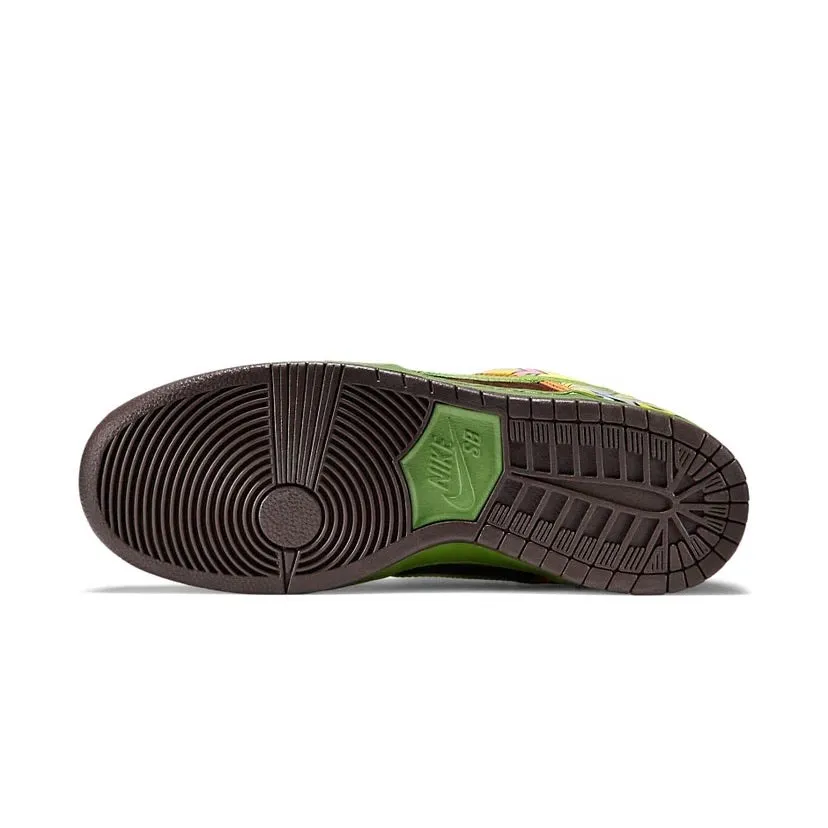 Nike SB Dunk Low Premium DLS SB QS De La Soul Safari Altitude Green Baroque Brown Iconic Sneakers