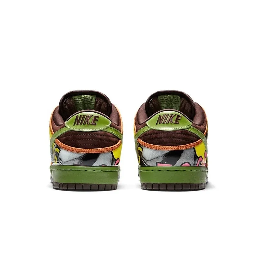 Nike SB Dunk Low Premium DLS SB QS De La Soul Safari Altitude Green Baroque Brown Iconic Sneakers