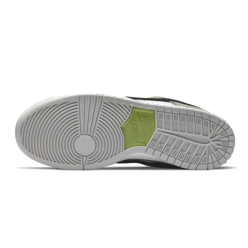Nike SB Dunk Low Pro Chlorophyll GREY/WHITE-CHLOROPHYLL-BLACKc Iconic Sneakers