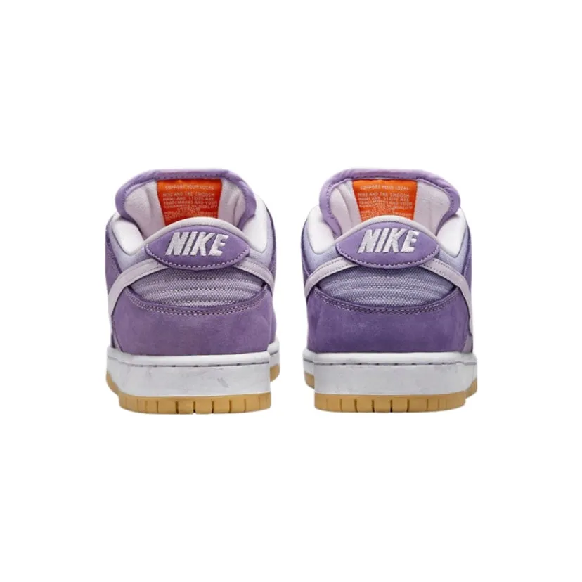 Nike SB Dunk Low Pro ISO Lilac Lilac Corduroy Iconic Sneakers