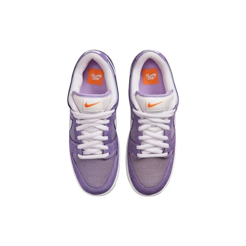 Nike SB Dunk Low Pro ISO Lilac Lilac Corduroy Iconic Sneakers