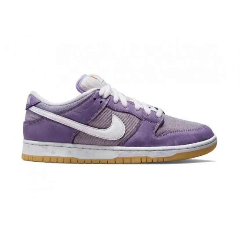 Nike SB Dunk Low Pro ISO Lilac Lilac Corduroy Iconic Sneakers