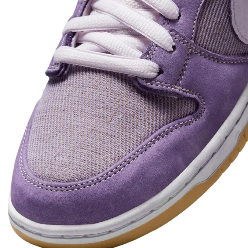 Nike SB Dunk Low Pro ISO Lilac Lilac Corduroy Iconic Sneakers