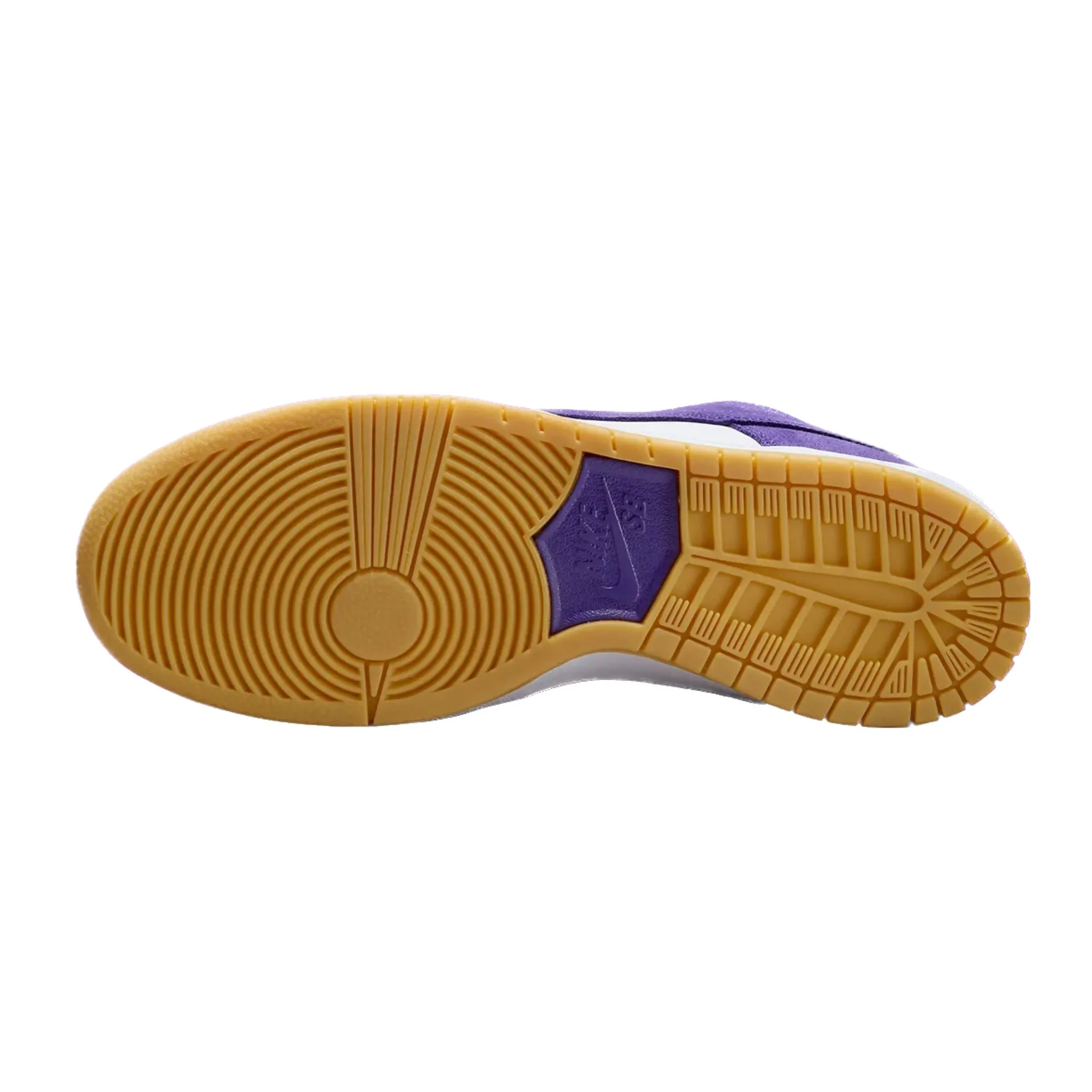 Nike SB Dunk Low Pro ISO Orange Label Court Purple White Gum Light Brown Iconic Sneakers