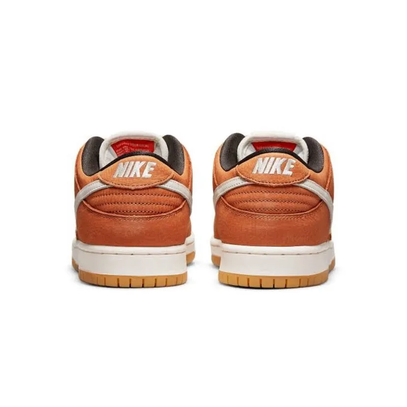 Nike SB Dunk Low Pro ISO Orange Label Dark Russet Iconic Sneakers
