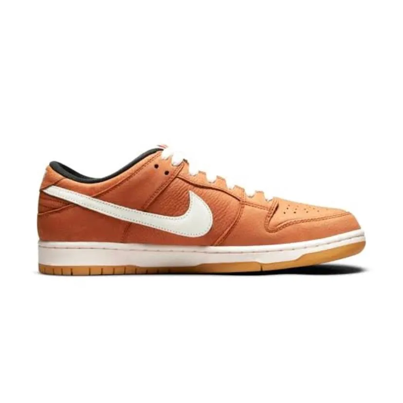 Nike SB Dunk Low Pro ISO Orange Label Dark Russet Iconic Sneakers