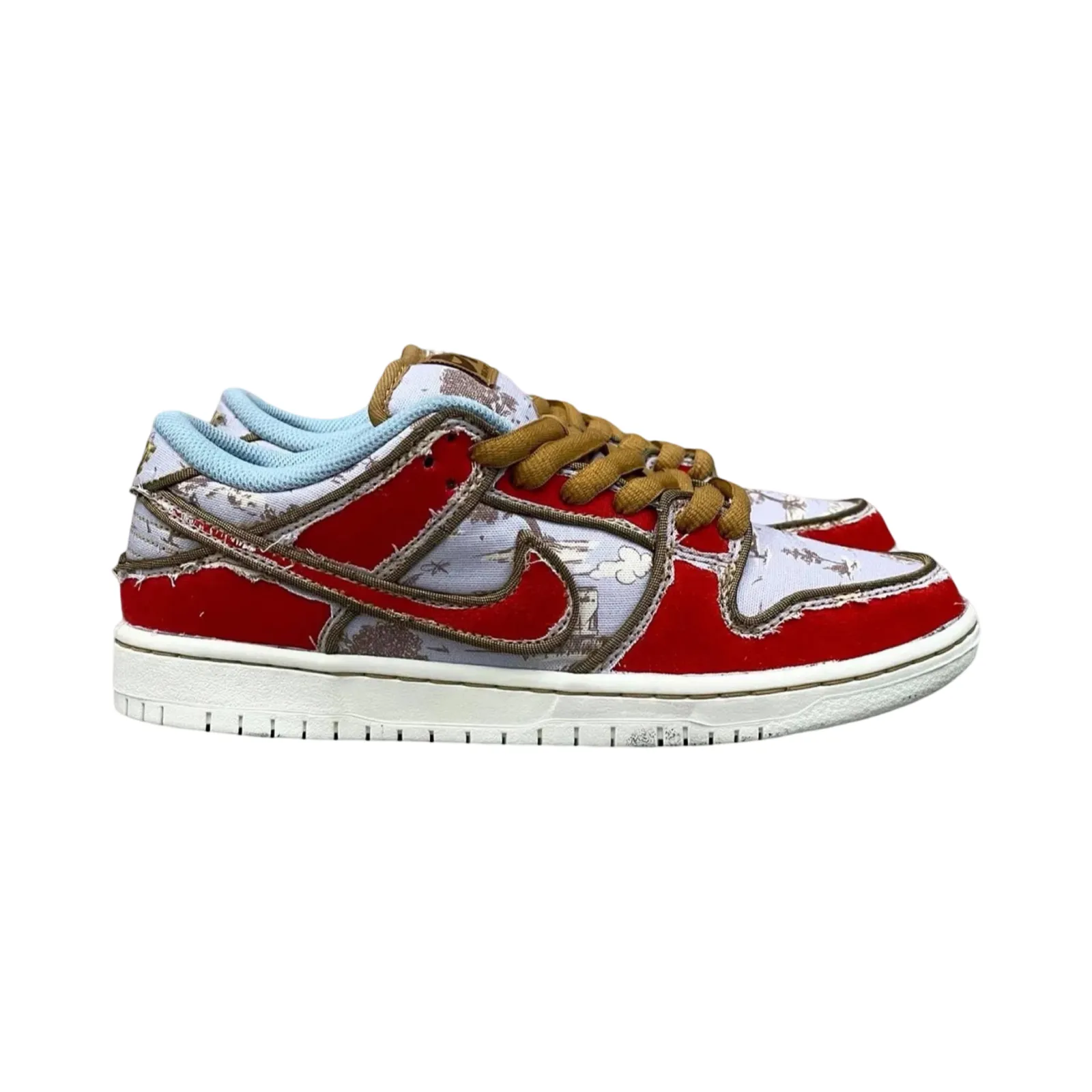 Nike SB Dunk Low Pro Premium Football Grey Coconut Iconic Sneakers