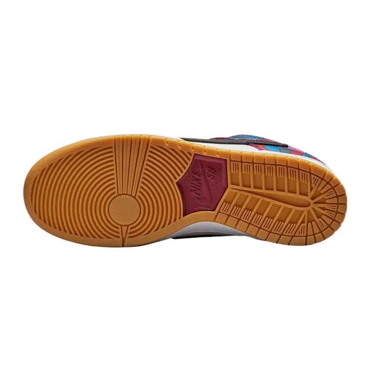 Nike SB Dunk Low Pro Premium QS Parra Fireberry Black Iconic Sneakers