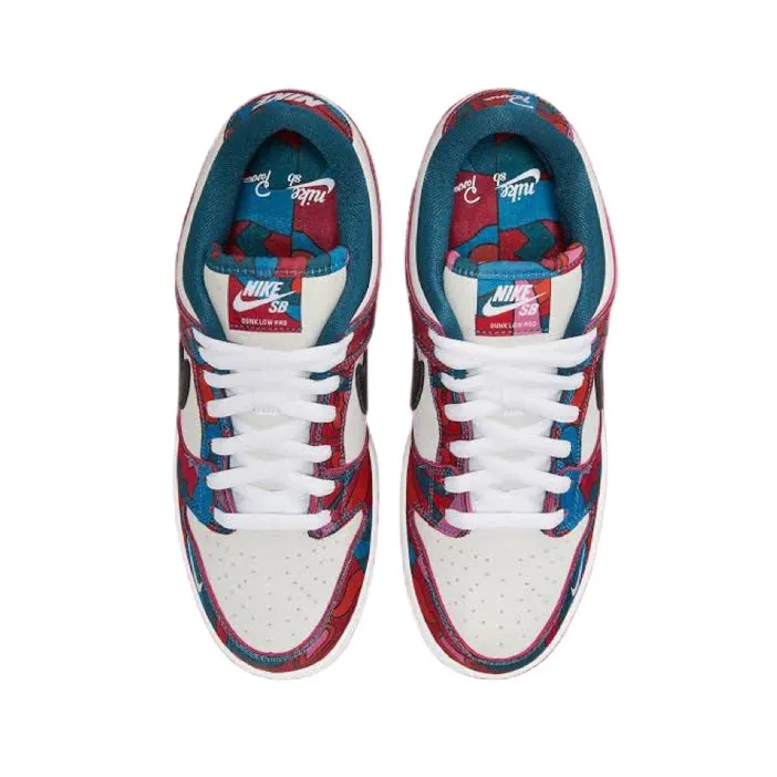 Nike SB Dunk Low Pro Premium QS Parra Fireberry Black Iconic Sneakers