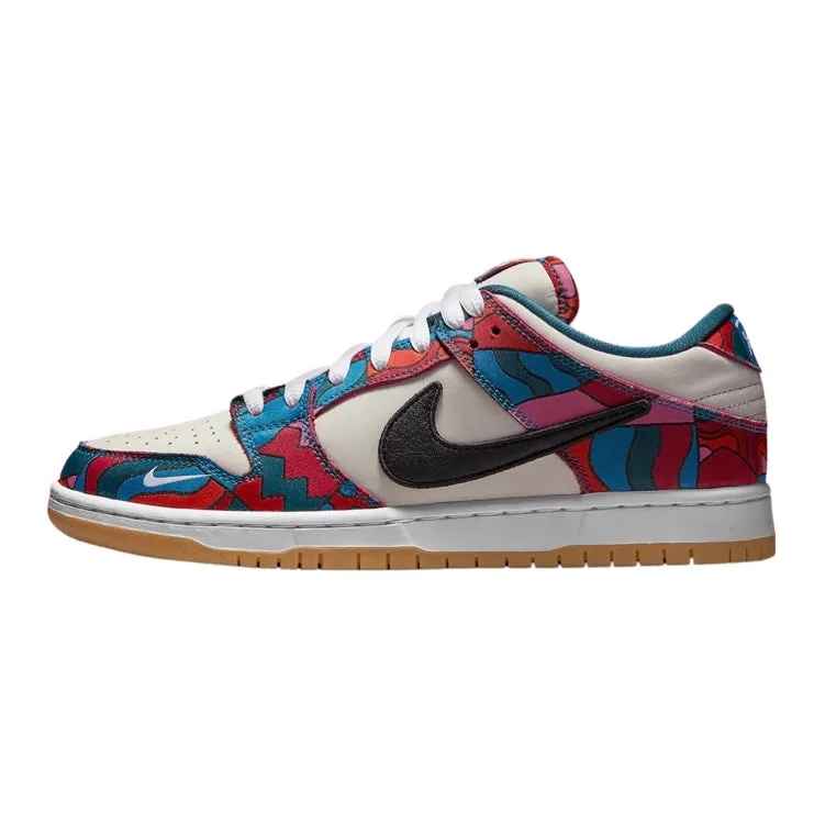 Nike SB Dunk Low Pro Premium QS Parra Fireberry Black Iconic Sneakers