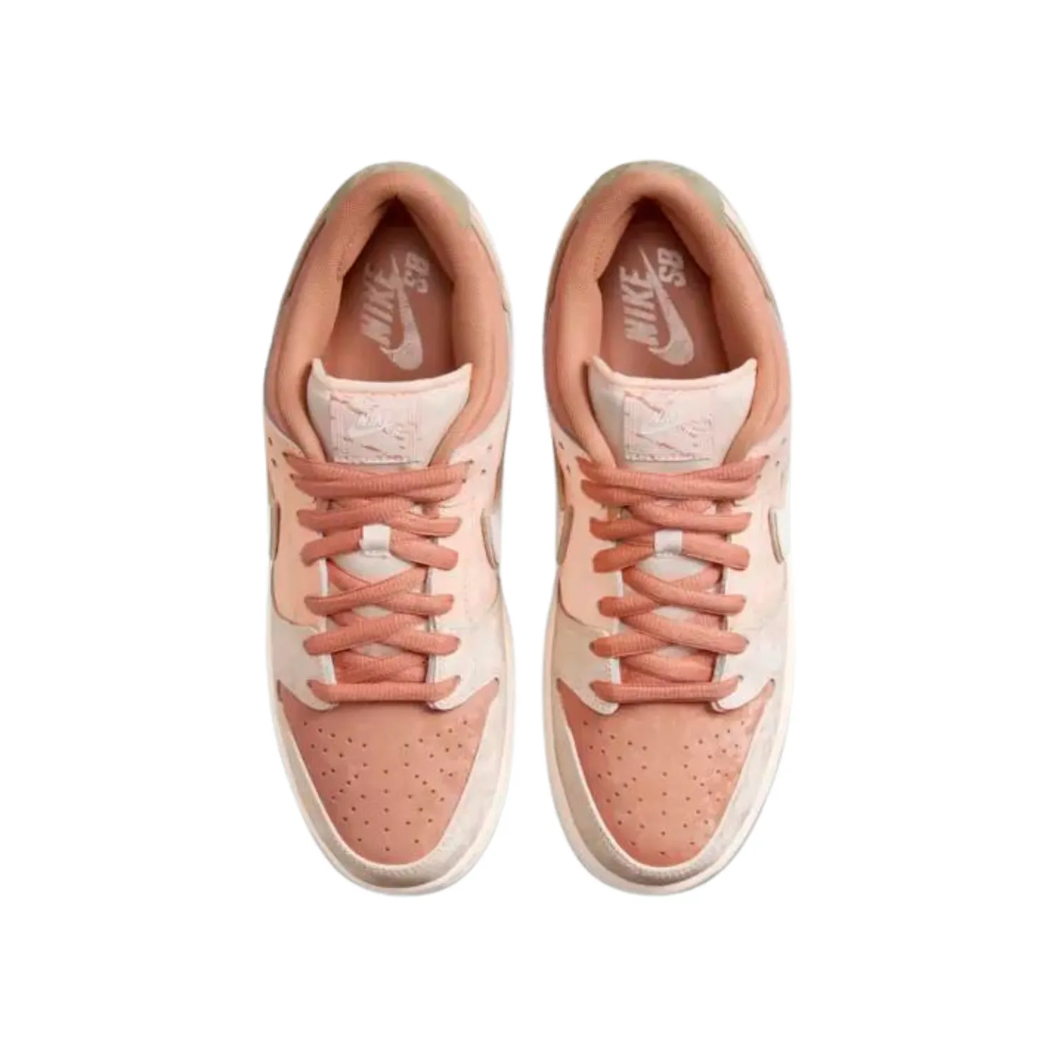 Nike SB Dunk Low Pro PRM Trocadero Gardens Amber Brown Guava Ice Crimson Tint Neutral Olive Pale Ivory Iconic Sneakers