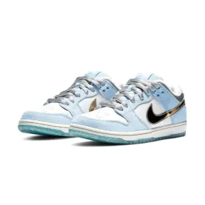 Nike SB Dunk Low Pro Sean Cliver 2020 Nike Dunk sneakers with classic silhouette