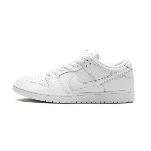Nike SB Dunk Low Pro Triple White Nike Dunk sneakers with classic silhouette