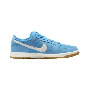 Nike SB Dunk Low Pro University Blue Gum Psychic Blue Light Brown Safety Orange Nike Dunk sneakers with classic silhouette