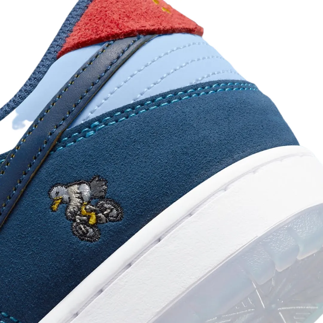 Nike SB Dunk Low Pro Why So Sad Coastal Blue Light Blue Light Current Blue Speed Iconic Sneakers