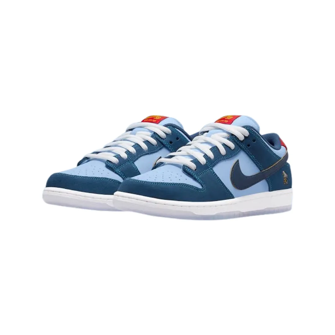 Nike SB Dunk Low Pro Why So Sad Coastal Blue Light Blue Light Current Blue Speed Iconic Sneakers