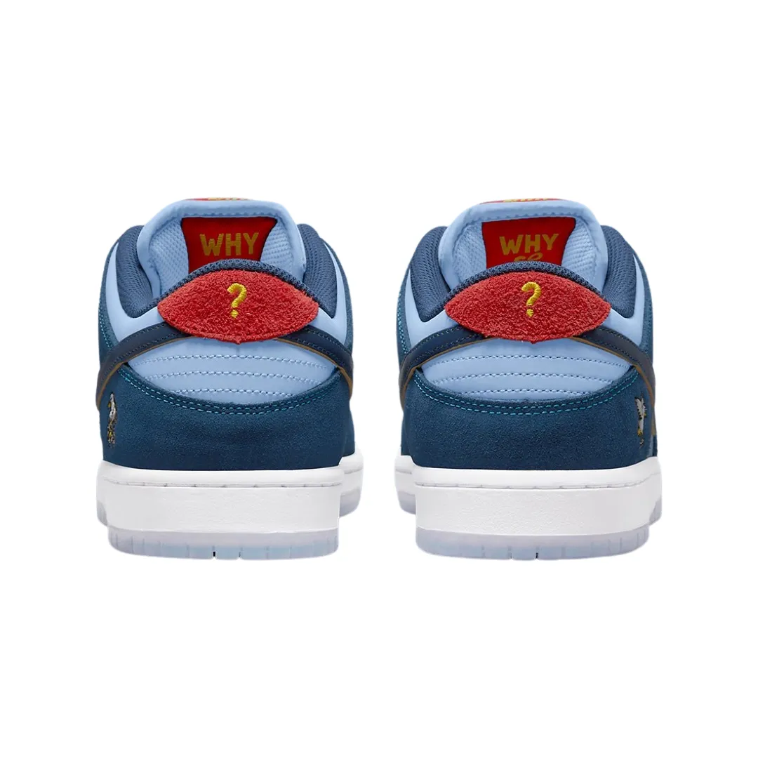 Nike SB Dunk Low Pro Why So Sad Coastal Blue Light Blue Light Current Blue Speed Iconic Sneakers