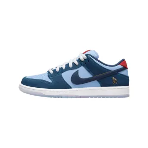 Nike SB Dunk Low Pro Why So Sad Coastal Blue Light Blue Light Current Blue Speed Nike Dunk sneakers with classic silhouette