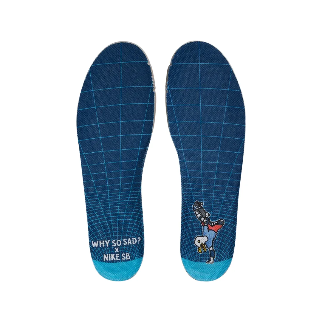 Nike SB Dunk Low Pro Why So Sad Coastal Blue Light Blue Light Current Blue Speed Iconic Sneakers