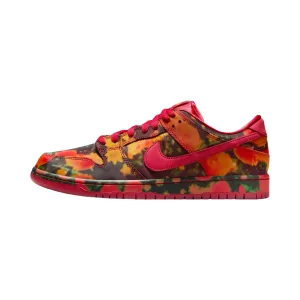 Nike SB Dunk Low Pro Wizard of Oz Varsity Red University Gold Nike Dunk sneakers with classic silhouette