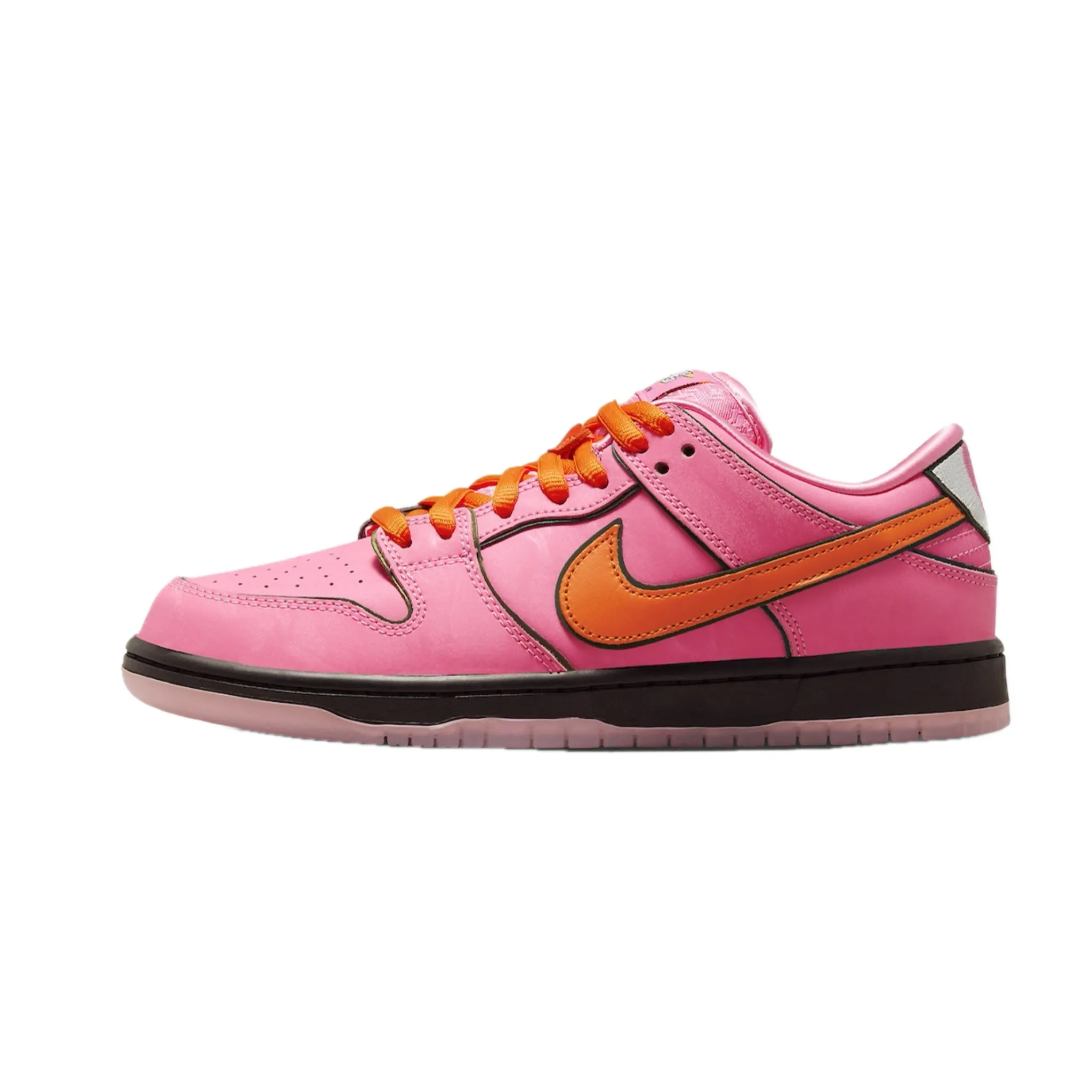 Nike SB Dunk Low (PS) The Powerpuff Girls Blossom Lotus Pink Digital Pink Medium Soft Pink Nike Dunk sneakers with classic silhouette