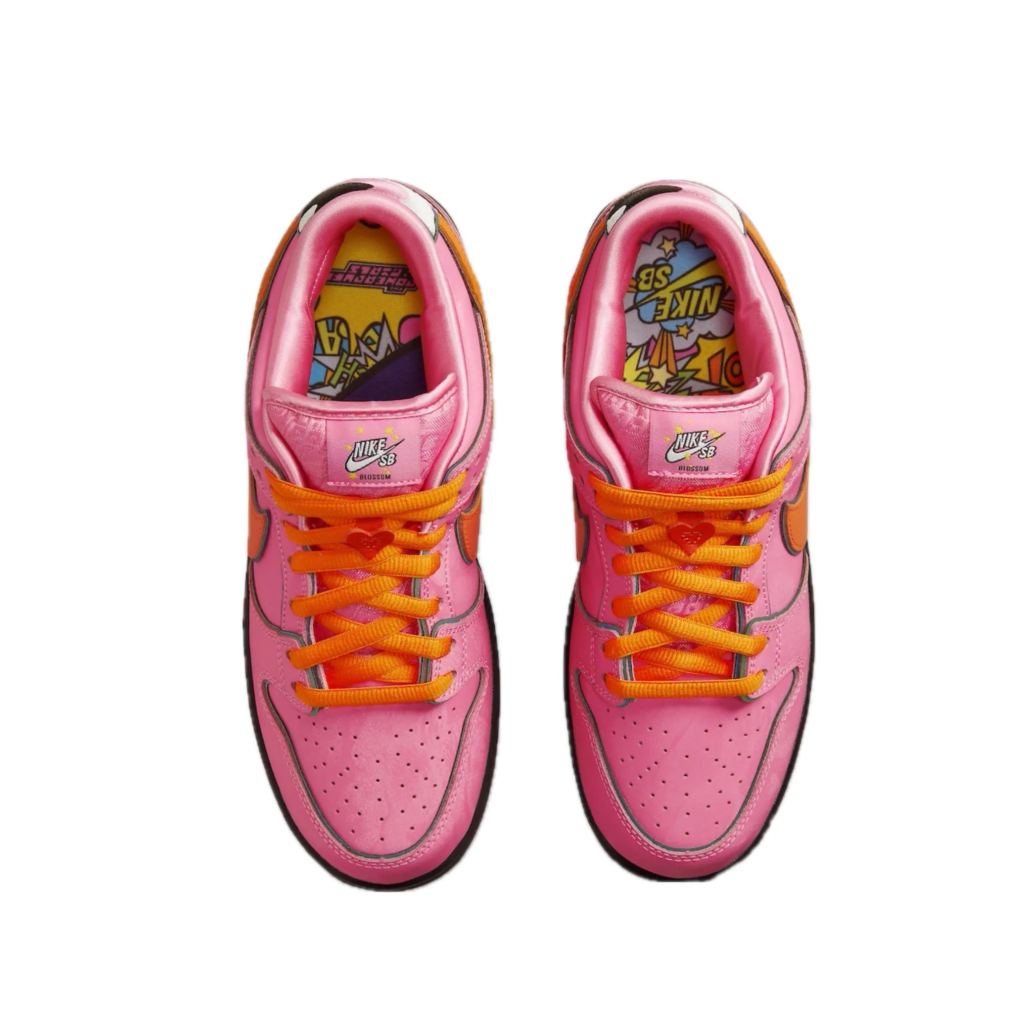 Nike SB Dunk Low (PS) The Powerpuff Girls Blossom Lotus Pink Digital Pink Medium Soft Pink Iconic Sneakers