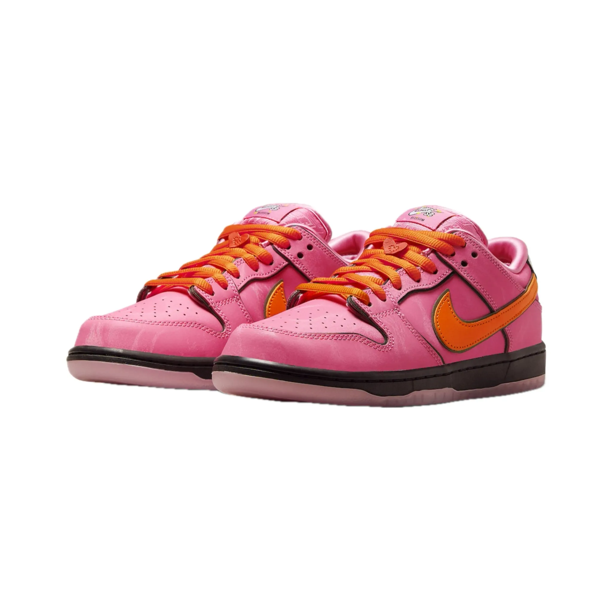 Nike SB Dunk Low (PS) The Powerpuff Girls Blossom Lotus Pink Digital Pink Medium Soft Pink Iconic Sneakers