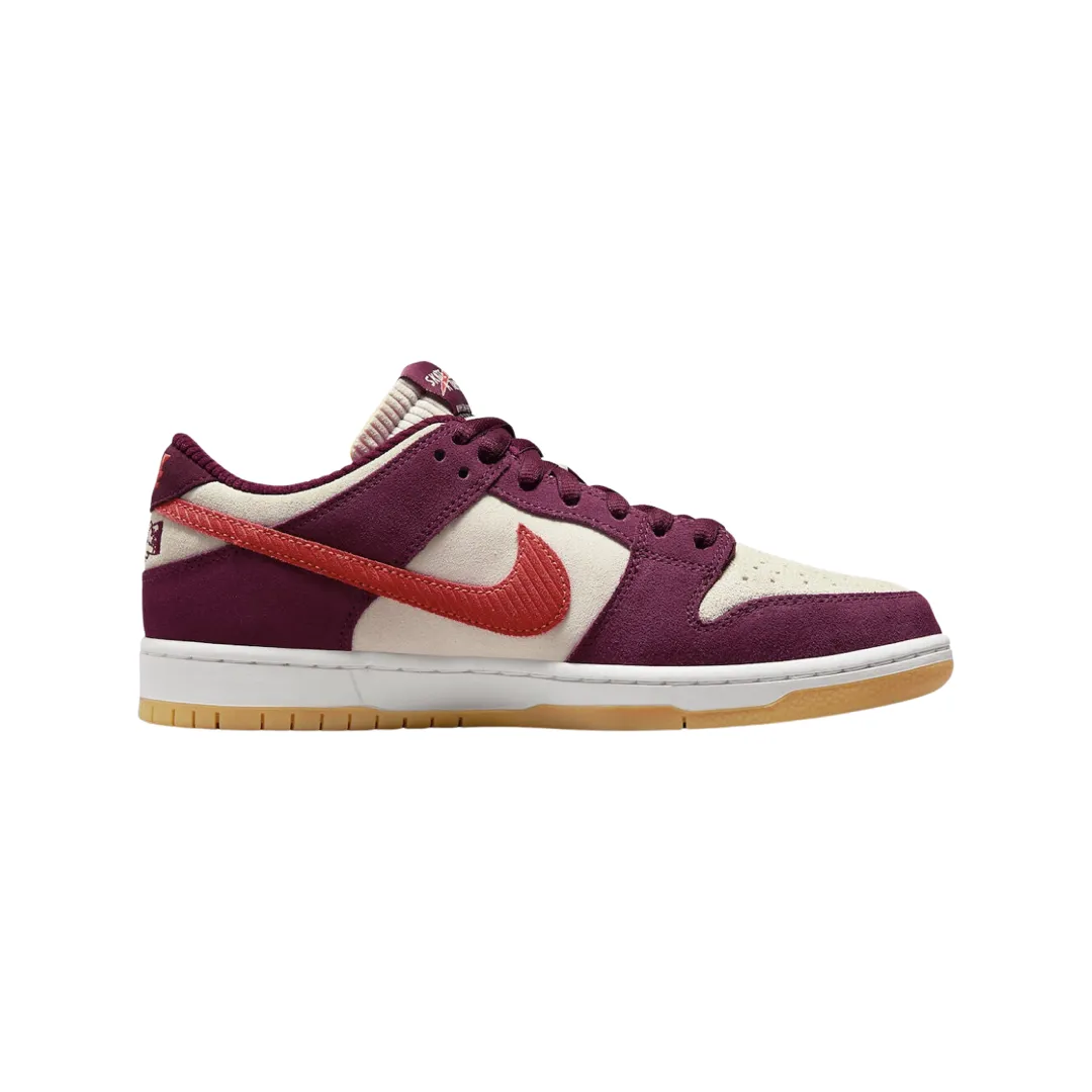 Nike SB Dunk Low QS Skate Like a Girl Dark Beetroot Light Crimson Iconic Sneakers