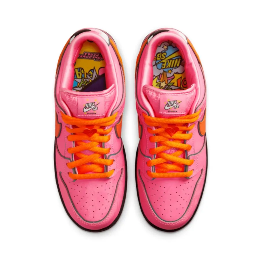 Nike SB Dunk Low The Powerpuff Girls Blossom Lotus Pink Digital Pink Medium Soft Pink Iconic Sneakers