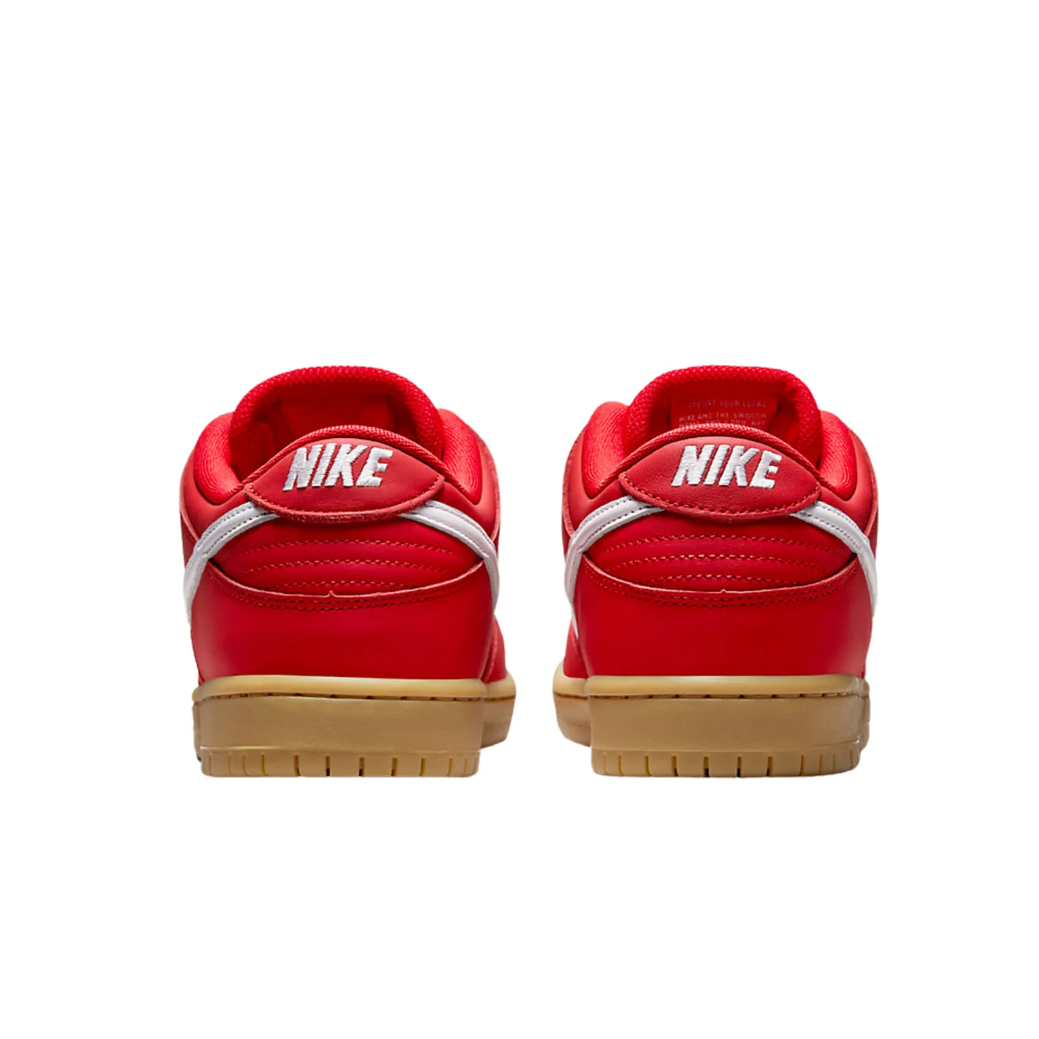 Nike SB Dunk Low University Red White Gum Light Brown Gym Red Iconic Sneakers