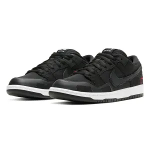 Nike SB Dunk Low Wasted Youth Black White Nike Dunk sneakers with classic silhouette