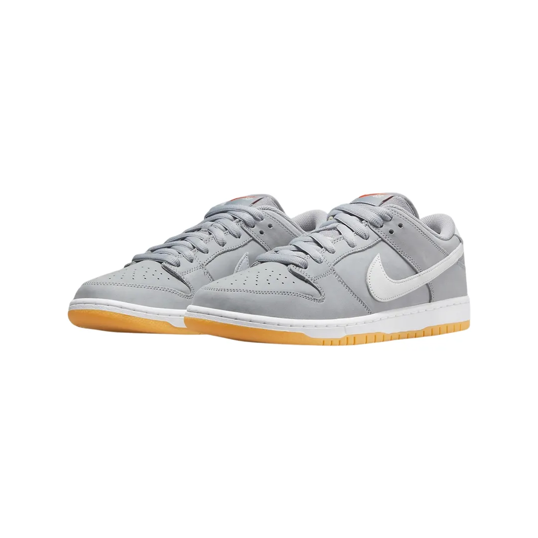 Nike SB Dunk Low Wolf Grey Gum White Black Iconic Sneakers