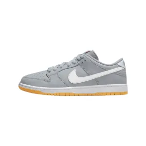 Nike SB Dunk Low Wolf Grey Gum White Black Nike Dunk sneakers with classic silhouette