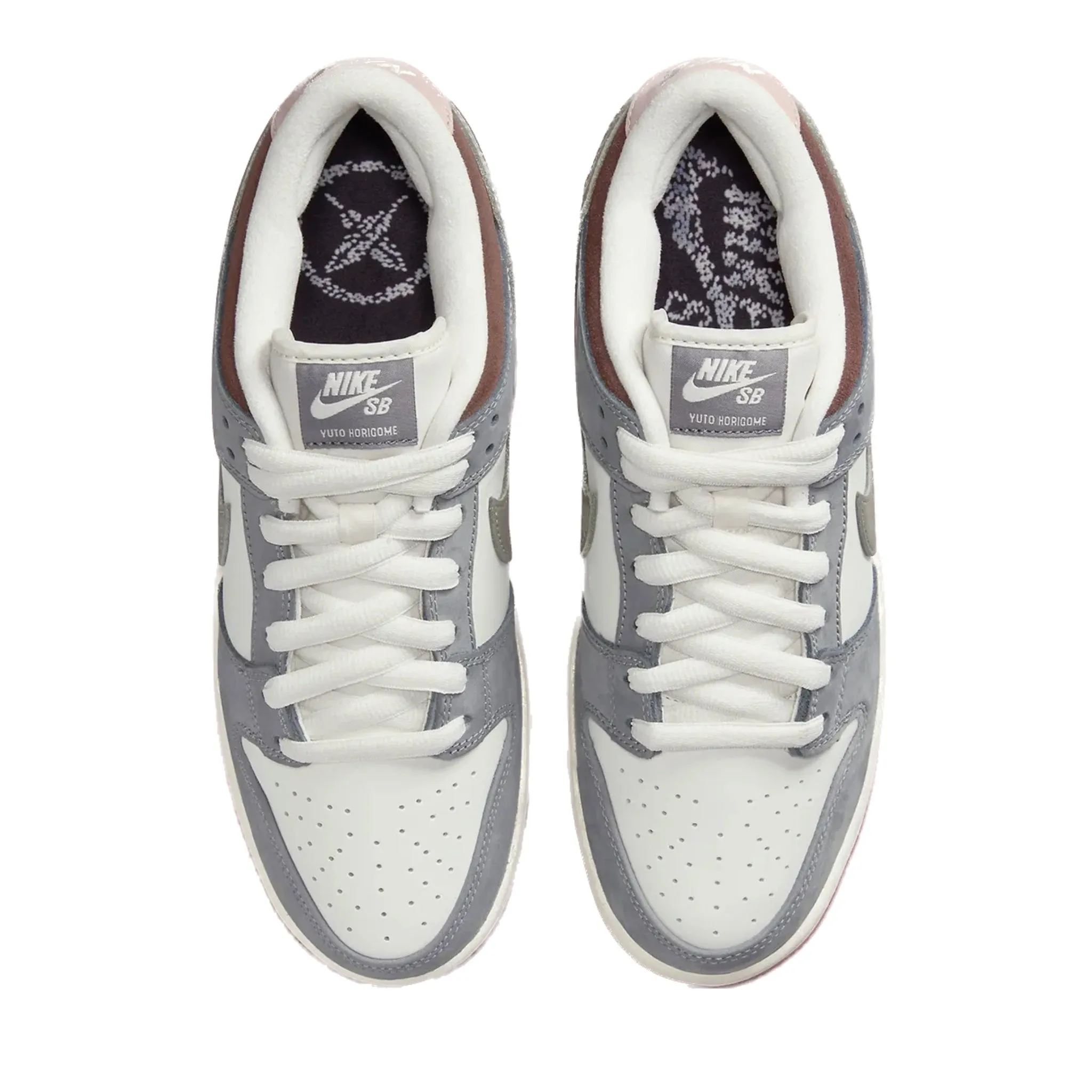 Nike SB Dunk Low Yuto Horigome Wolf Grey Iron Grey Sail Iconic Sneakers
