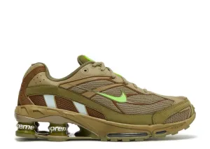 Nike Shox Ride 2 SP Supreme Olive (WORN) Nike sporty look with timeless feel